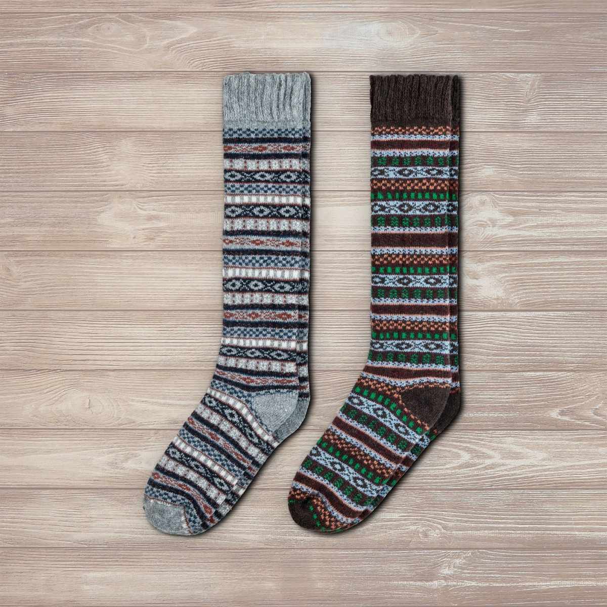 Calze Al Ginocchio Donna Autunno-Inverno - Effetto Snellente, Antiscivolo, Confortevoli In Nylon Morbido, Colore Blu Scuro