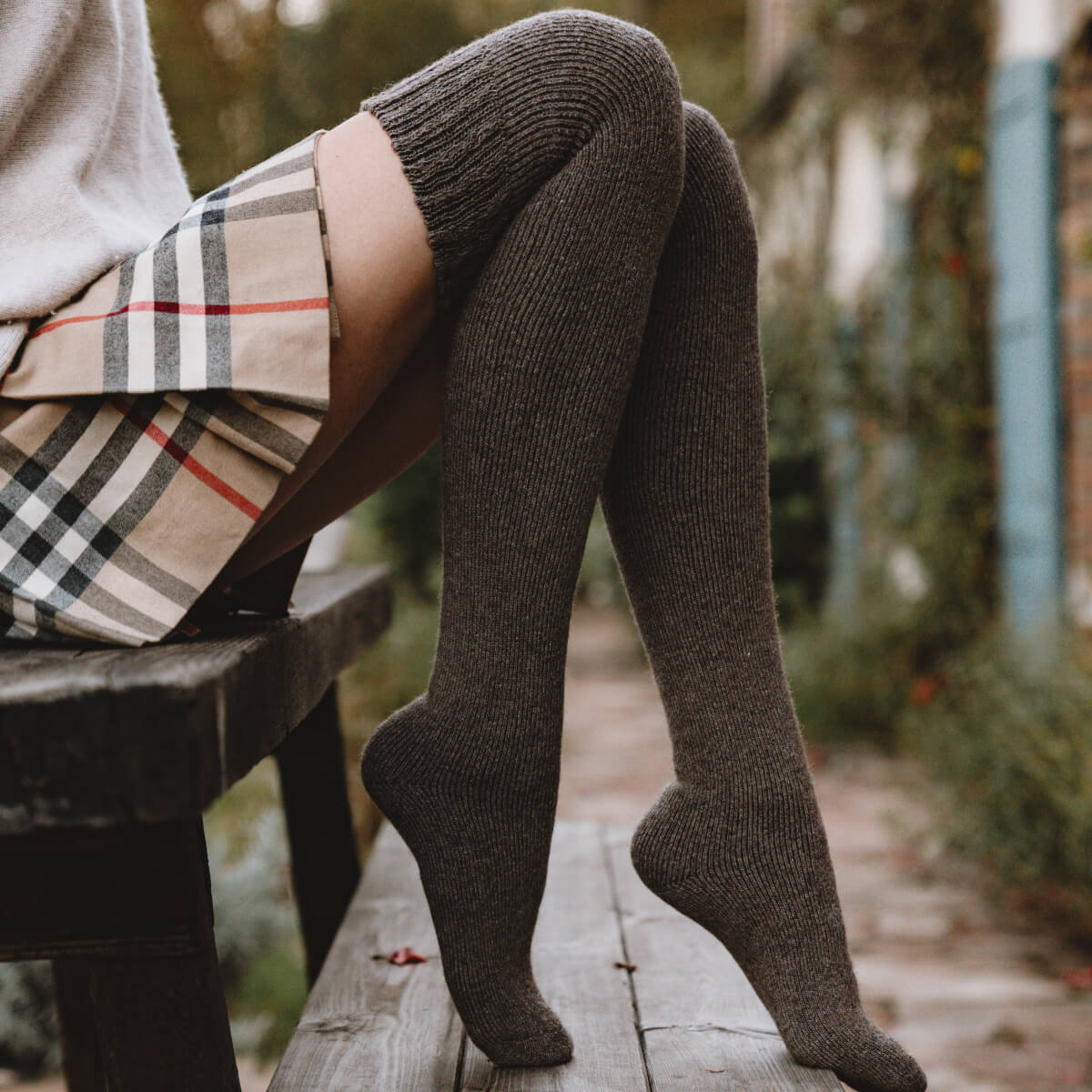 Calze Sopra il Ginocchio Earth (2 Paia)