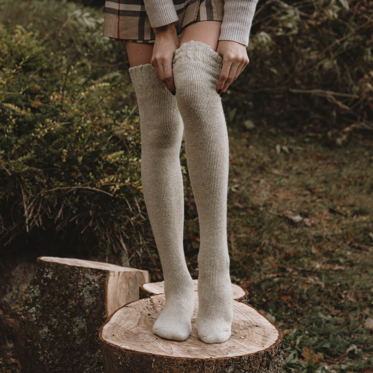 Calze Sopra il Ginocchio Earth (2 Paia)