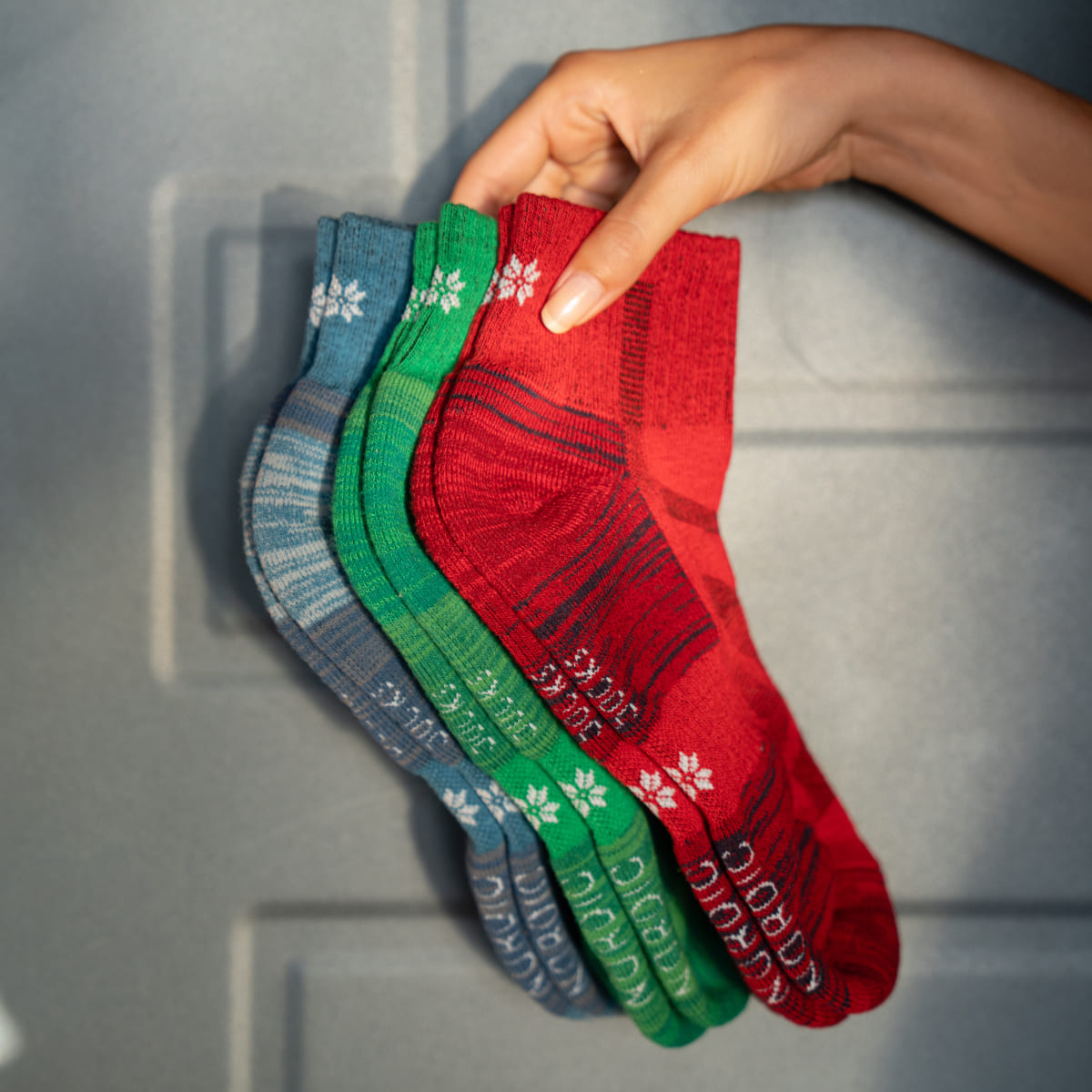 Hiking - Multicolor - Calzini bassi (3 paia)