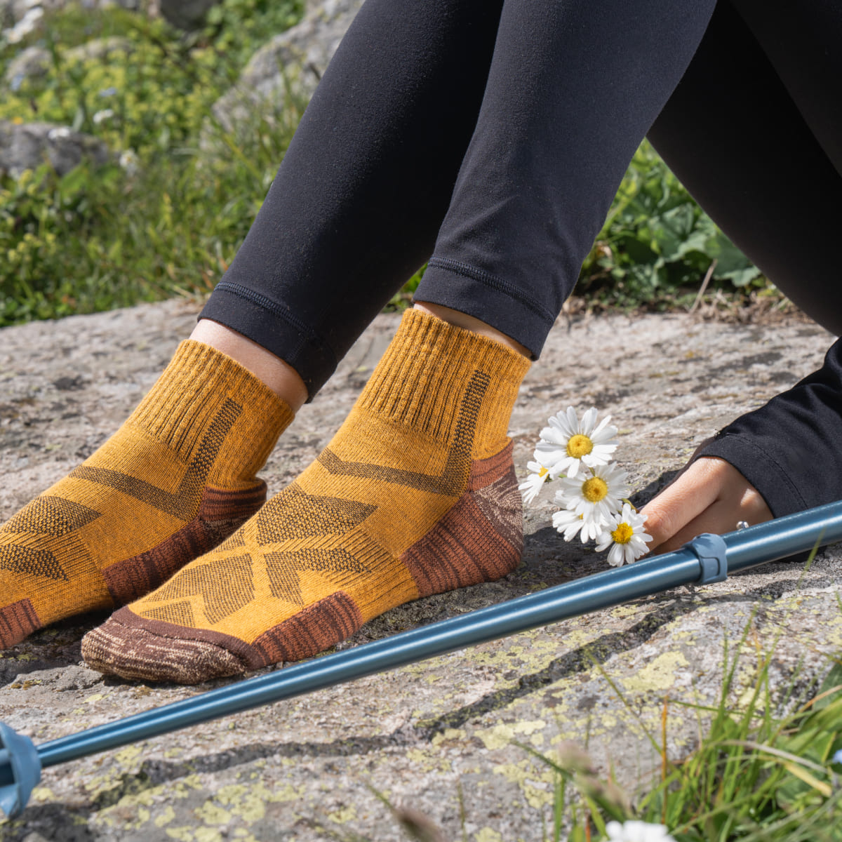 Hiking - Giallo - Calzini bassi (1 paio)