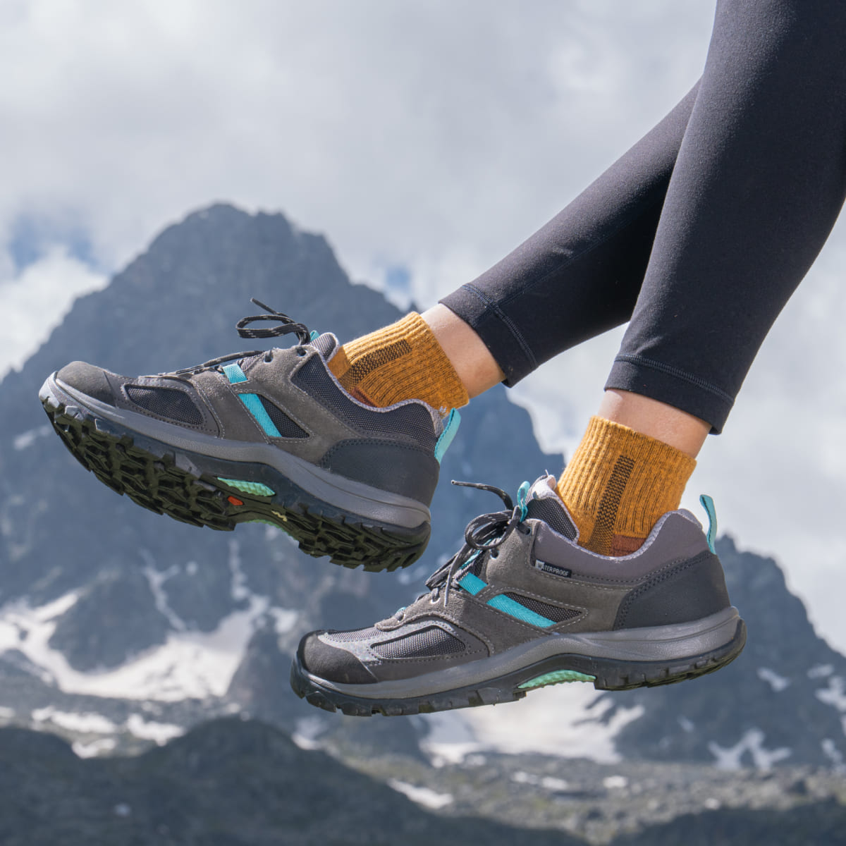 Hiking - Giallo - Calzini bassi (1 paio)