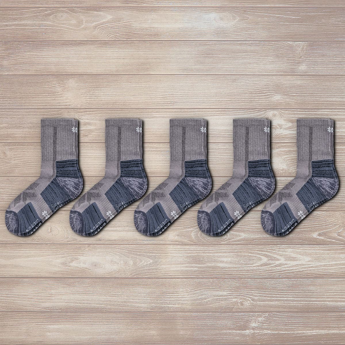 Hiking - Grigio (5 paia)